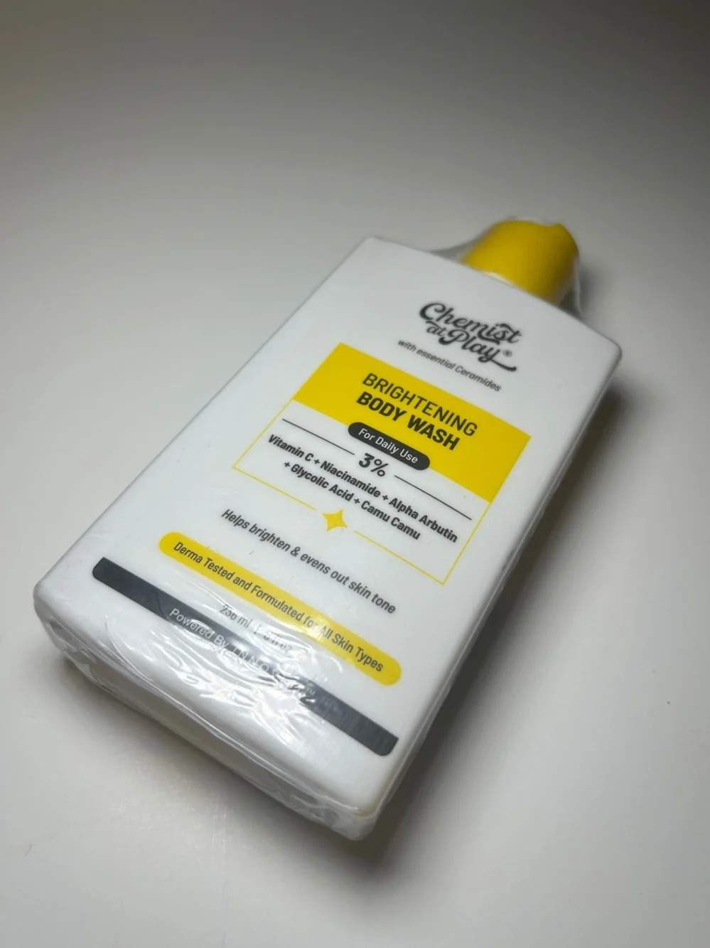 Brightening Body Wash — Yellow